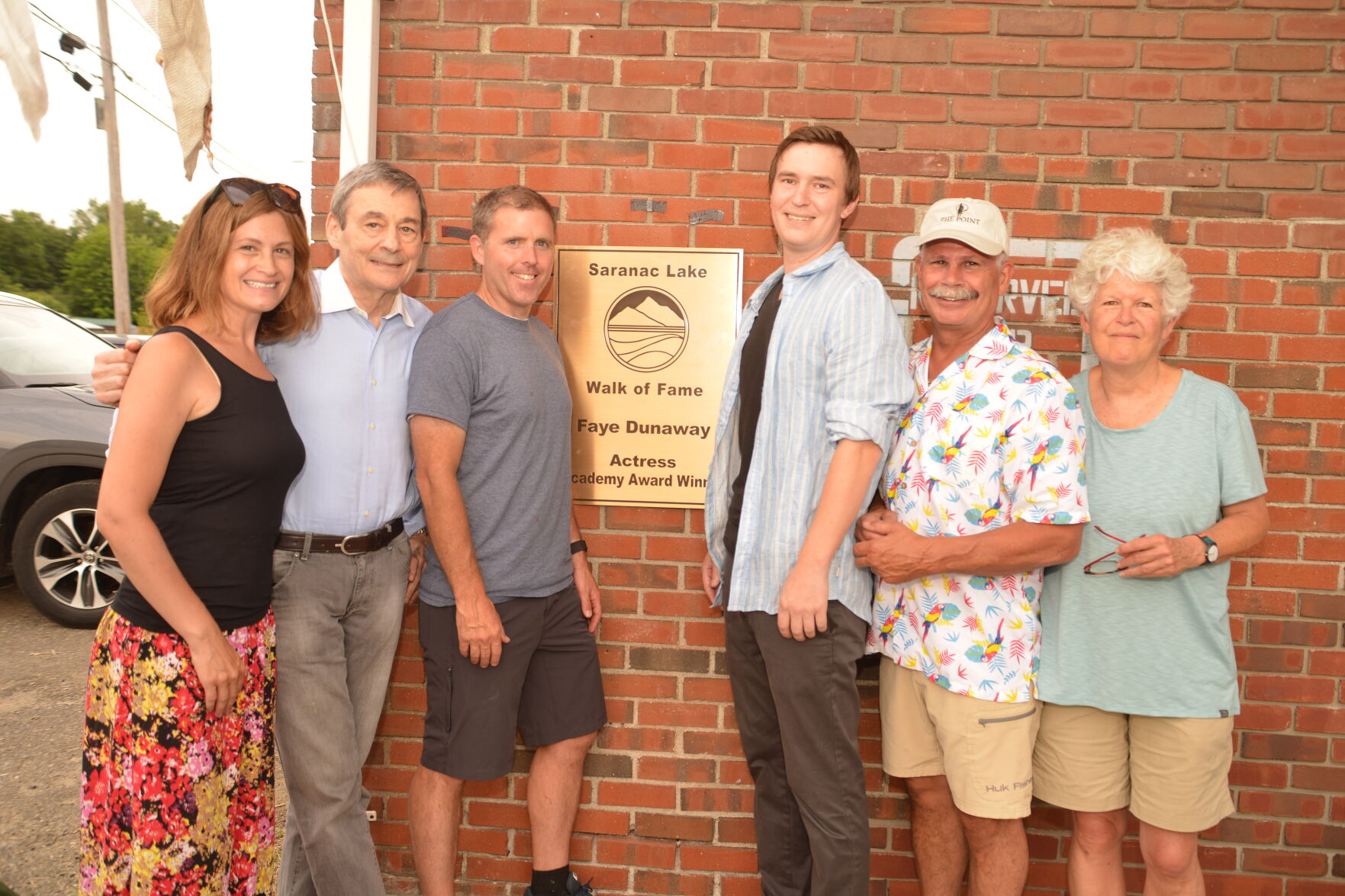 Actress Dunaway's Saranac Lake ties honored